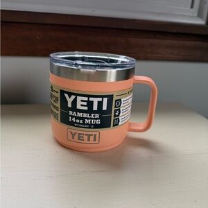 YETI Rambler 14 oz Mug in Low Country Peach